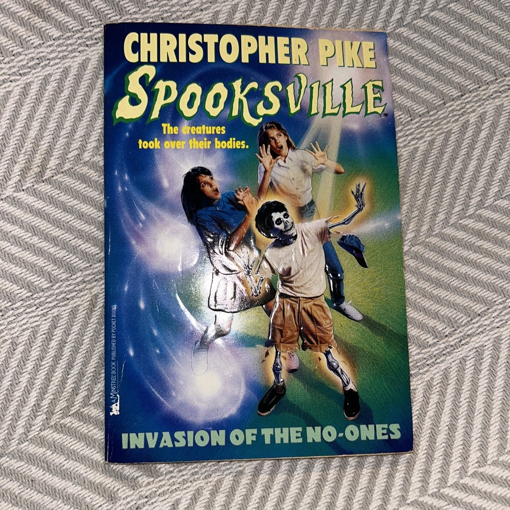 Vtg First Printing Spooksville #15 Invasion of the No-Ones 1997 Christopher Pike